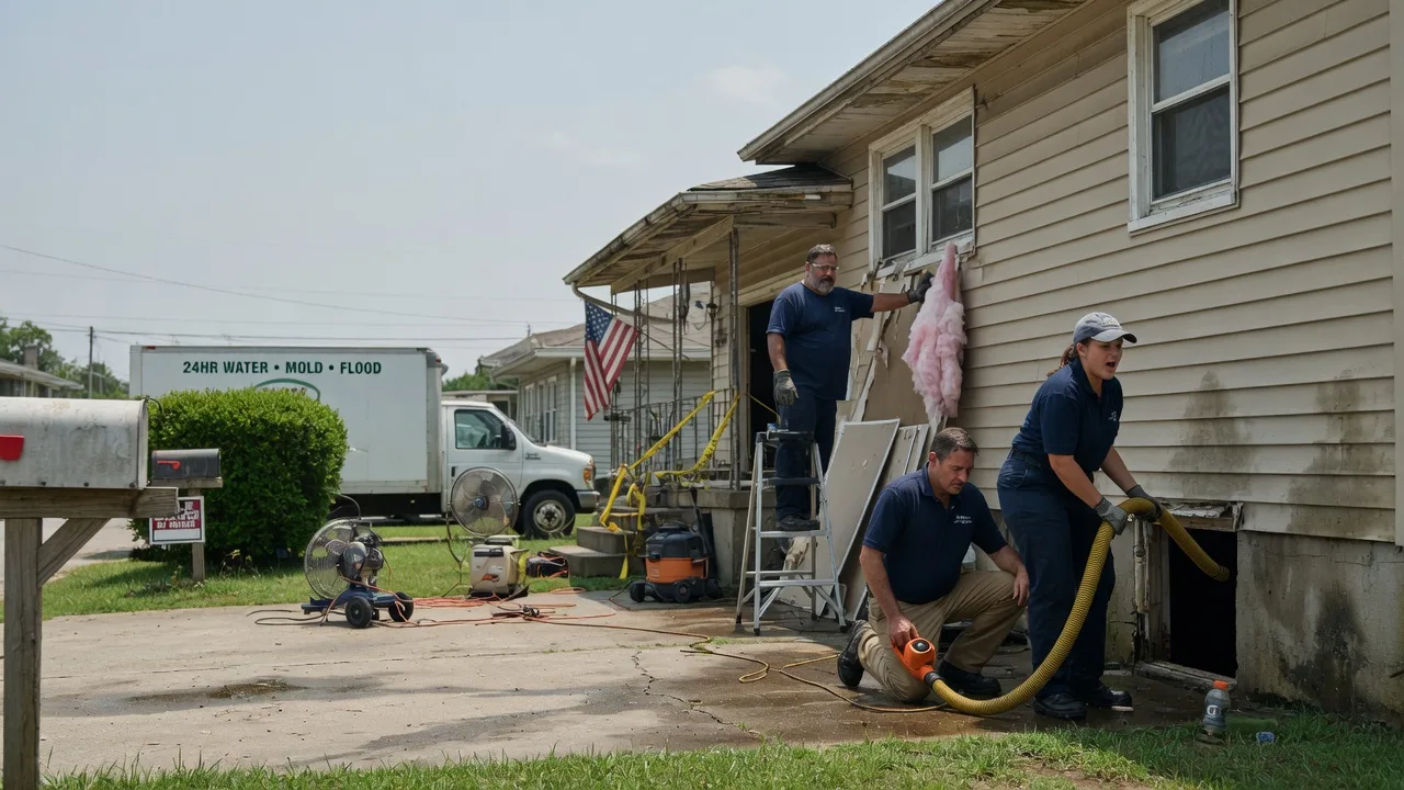 Water Damage Repair in Line Lexington, PA near me